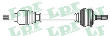 Привідний вал LPR DS52514
