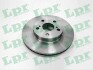 Диск тормозной передний (кратно 2) Lexus CT (11-)/ Toyota Prius (08-) (D=255mm) LPR T2062V (фото 1)