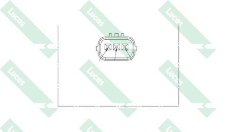 Датчик положення розподільного валу LUCAS SEB1862