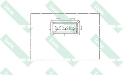 Датчик положення коленвалу LUCAS SEB446