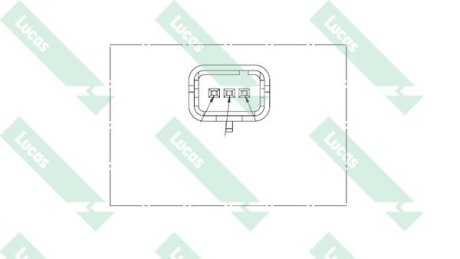 Датчик положення коленвалу LUCAS SEB880