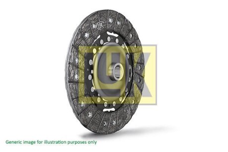 Диск зчеплення, 230mm DB210-310 (демпферный) LuK 323029010