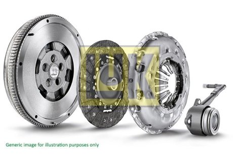 Комплект зчеплення FORD MONDEO 1,8-2,0 16V 02-07 DMF LuK 600027100