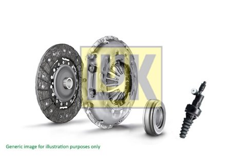 Комплект зчеплення VW Caddy III 1.4/1.6/2.0 04-15 (d=230mm) (+вижимний) LuK 622333621