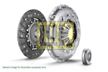 Комплект зчеплення PEUGEOT EXPERT 2,0 HDI 11- LuK 624389800 (фото 1)