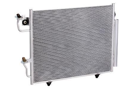 Радіатор кондиціонера Pajero III (00-) з ресивером (LRAC 11151) Luzar LRAC11151