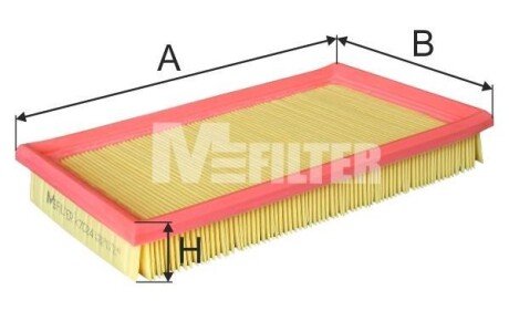 Воздушный фильтр M-FILTER K 7024