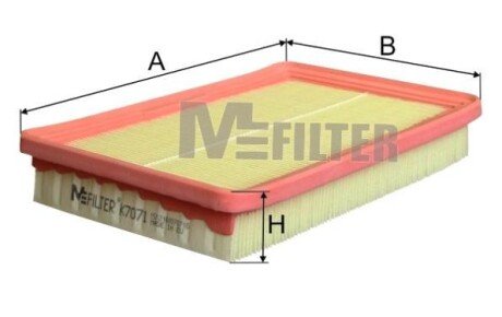 Автозапчасть M-FILTER K7071