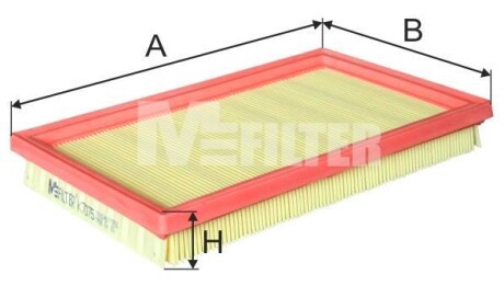 Автозапчасть M-FILTER K 7075