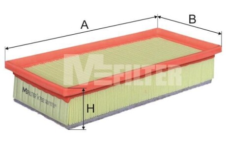 Фільтр повітряний M-FILTER K 792