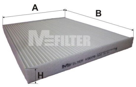 Фільтр салона M-FILTER K 9078