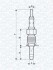 Свічка розжарювання MAGNETI MARELLI 062900083304 (фото 1)