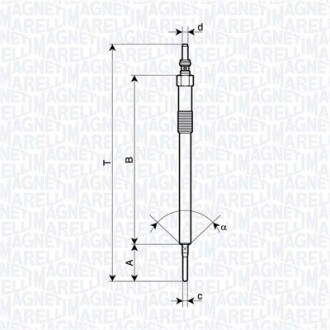 Glow Plug MAGNETI MARELLI 062900137304