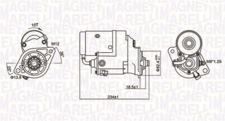 Starter MAGNETI MARELLI 063721154010 (фото 1)