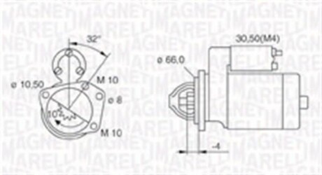 ROZRUSZNIK NISSAN MAGNETI MARELLI 063721207010