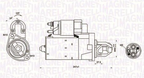 ROZRUSZNIK DB MAGNETI MARELLI 063721249010