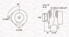 ALTERNATOR NISSAN INTERSTAR, OPEL MOVANO, RENAULT LAGUNA II, MASTER II, TRAFIC II 1.9D/2.5D 10.01- SZT MAGNETI MARELLI 063731147010 (фото 1)