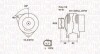 ALTERNATOR 12V AUDI A4/A6/A8/SKODA SUPERB/VW PASSAT 2.4/2.5 TDI/2.7/2.8 98 -> SZT MAGNETI MARELLI 063731588010 (фото 1)