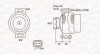 ALTERNATOR 12V OPEL ASTRA/SIGNUM/VECTRA B/C/ZAFIRA 2.0/2.2 GTS SZT MAGNETI MARELLI 063731740010 (фото 1)