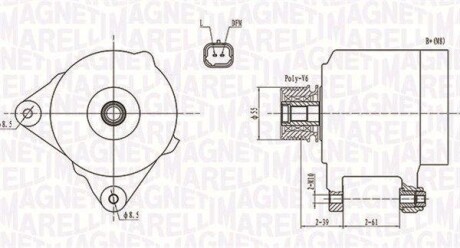 Alternator MAGNETI MARELLI 063731762010