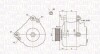 ALTERNATOR 12V AUDI/SEAT/SKODA/VOLKSWAGEN 1.6/1.8/2.0 FSI/TFSI 2003 -> SZT MAGNETI MARELLI 063731818010 (фото 1)