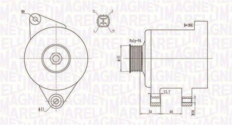 Автозапчасть MAGNETI MARELLI 063731894010