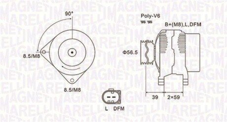 Автозапчасть MAGNETI MARELLI 063731911010