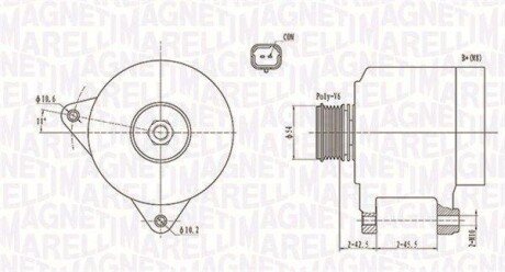 Автозапчасть MAGNETI MARELLI 063731914010