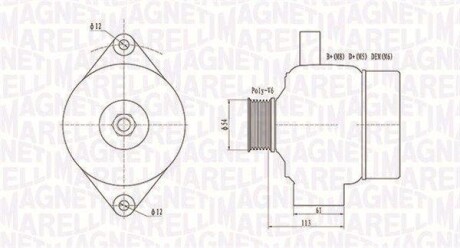 MAGNETI MARELLI 063731952010