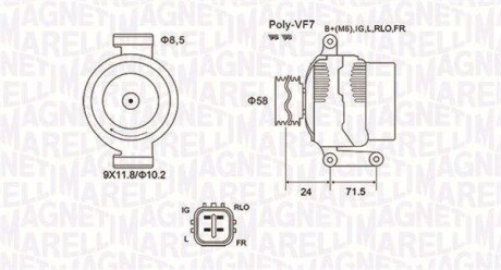 MAGNETI MARELLI 063731965010 (фото 1)