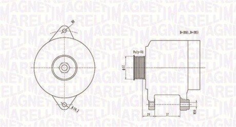 Автозапчасть MAGNETI MARELLI 063731978010 (фото 1)