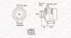 ALTERNATOR 12V HONDA ACCORD/CIVIC/C-RV/F-RV 2.0/2.2/2.4 2005 -> SZT MAGNETI MARELLI 063731980010 (фото 1)