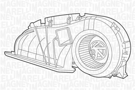 Вентилятор салона MAGNETI MARELLI 069401324010