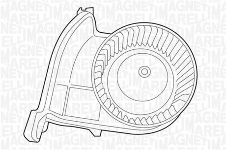 Электродвигатель, вентиляция салона MAGNETI MARELLI 069401326010