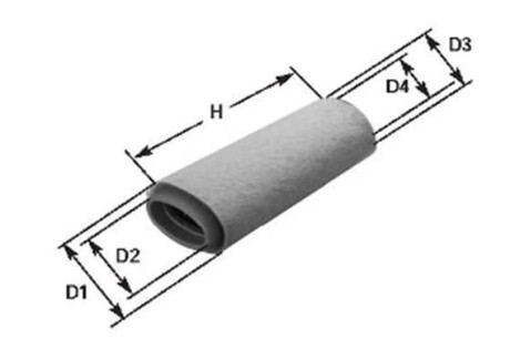 Фільтр повітряний MAGNETI MARELLI 152071758580