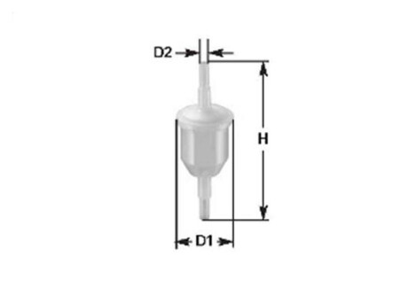 Фільтр палива MAGNETI MARELLI 152071760840 (фото 1)