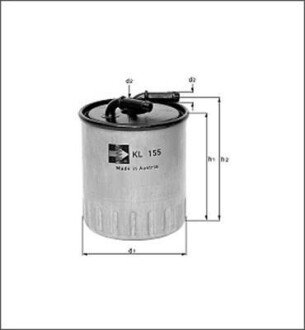 Фільтр палива MAGNETI MARELLI 154066627530