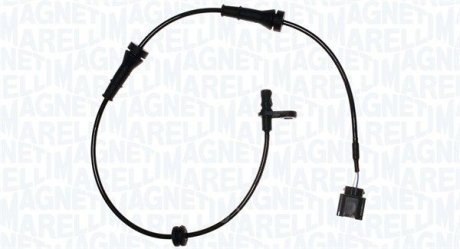 Czujnik ABS NISSAN PULSAR/TIIDA MAGNETI MARELLI 172100179010