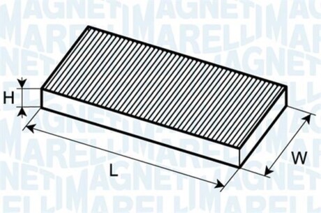 Фільтр повітря (салону) MAGNETI MARELLI 350203062030