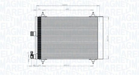 SKRAPLACZ KLIM. C/P C5 04-/407 1.6-3.0B MAGNETI MARELLI 350203839000