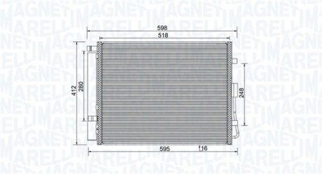 Skraplacz KIA SOUL (AM)1.6 MAGNETI MARELLI 350203984000