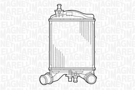 Радіатор, охолодження двигуна MAGNETI MARELLI 351319201520