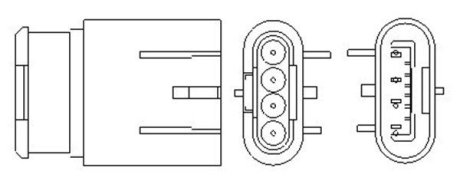 SONDA LAMBDA ALFA ROMEO MAGNETI MARELLI 466016355154 (фото 1)