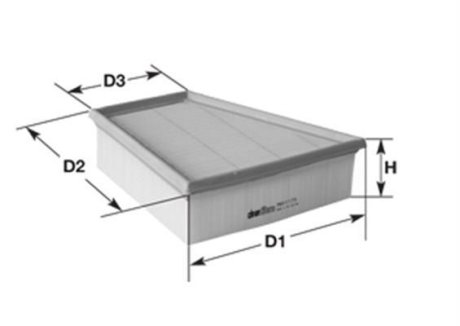 Фільтр повітряний MAGNETI MARELLI 71758654 (фото 1)