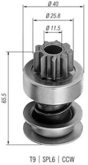 Бендикс стартера MAGNETI MARELLI 940113020236