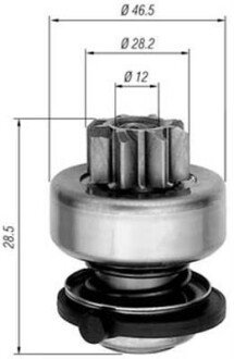 Ведущая шестерня, стартер MAGNETI MARELLI 940113020281