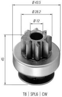 Бендикс стартера MAGNETI MARELLI 940113020362 (фото 1)