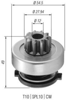 Бендикс стартера MAGNETI MARELLI 940113020365