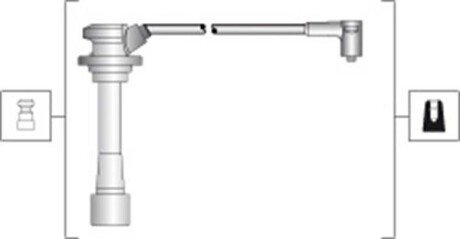 Комплект проводов зажигания MAGNETI MARELLI 941318111296