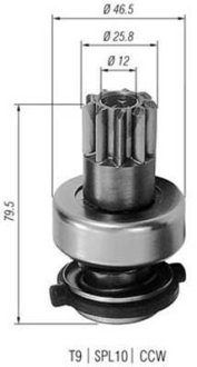 Бендикс стартера MAGNETI MARELLI AMB0183